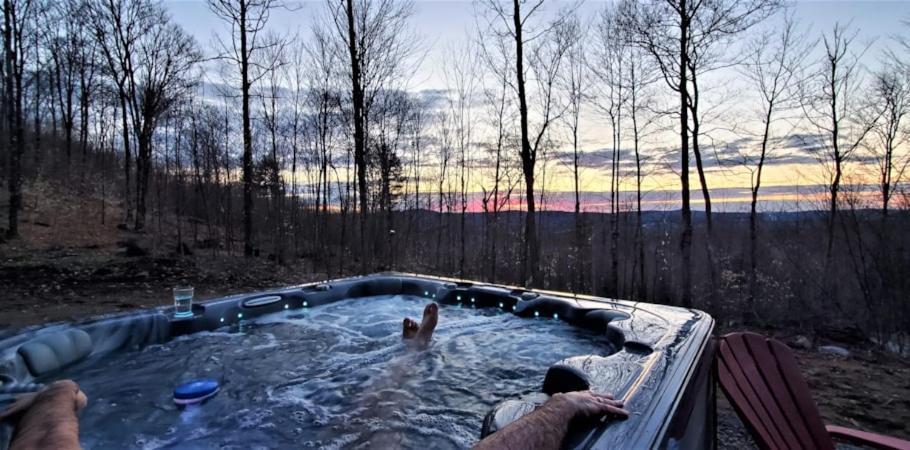 Chalet Serenity - Mont Tremblant Ski - Spa Sauna Wifi Tv Privet Chic Modern House Villa La Conception Ngoại thất bức ảnh