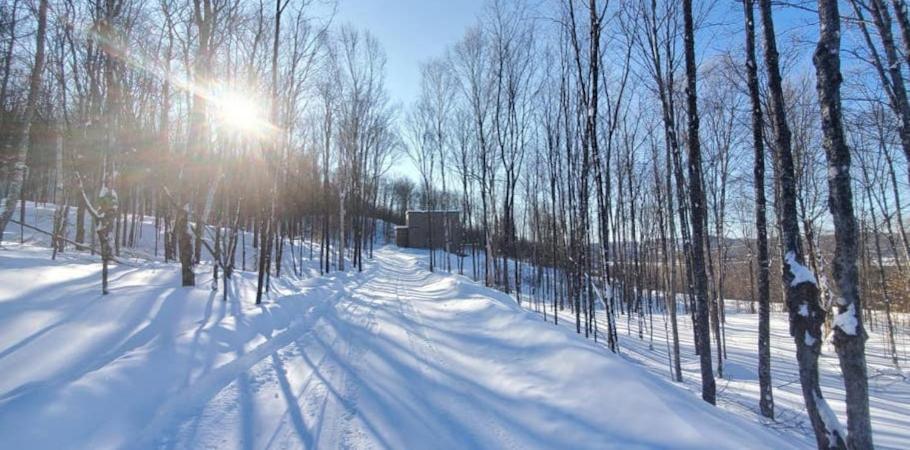 Chalet Serenity - Mont Tremblant Ski - Spa Sauna Wifi Tv Privet Chic Modern House Villa La Conception Ngoại thất bức ảnh