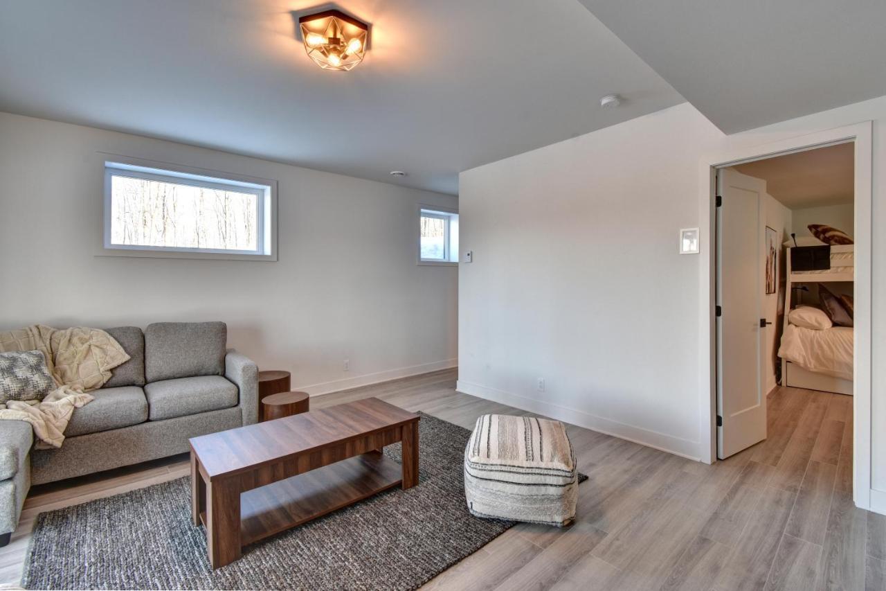 Chalet Serenity - Mont Tremblant Ski - Spa Sauna Wifi Tv Privet Chic Modern House Villa La Conception Ngoại thất bức ảnh