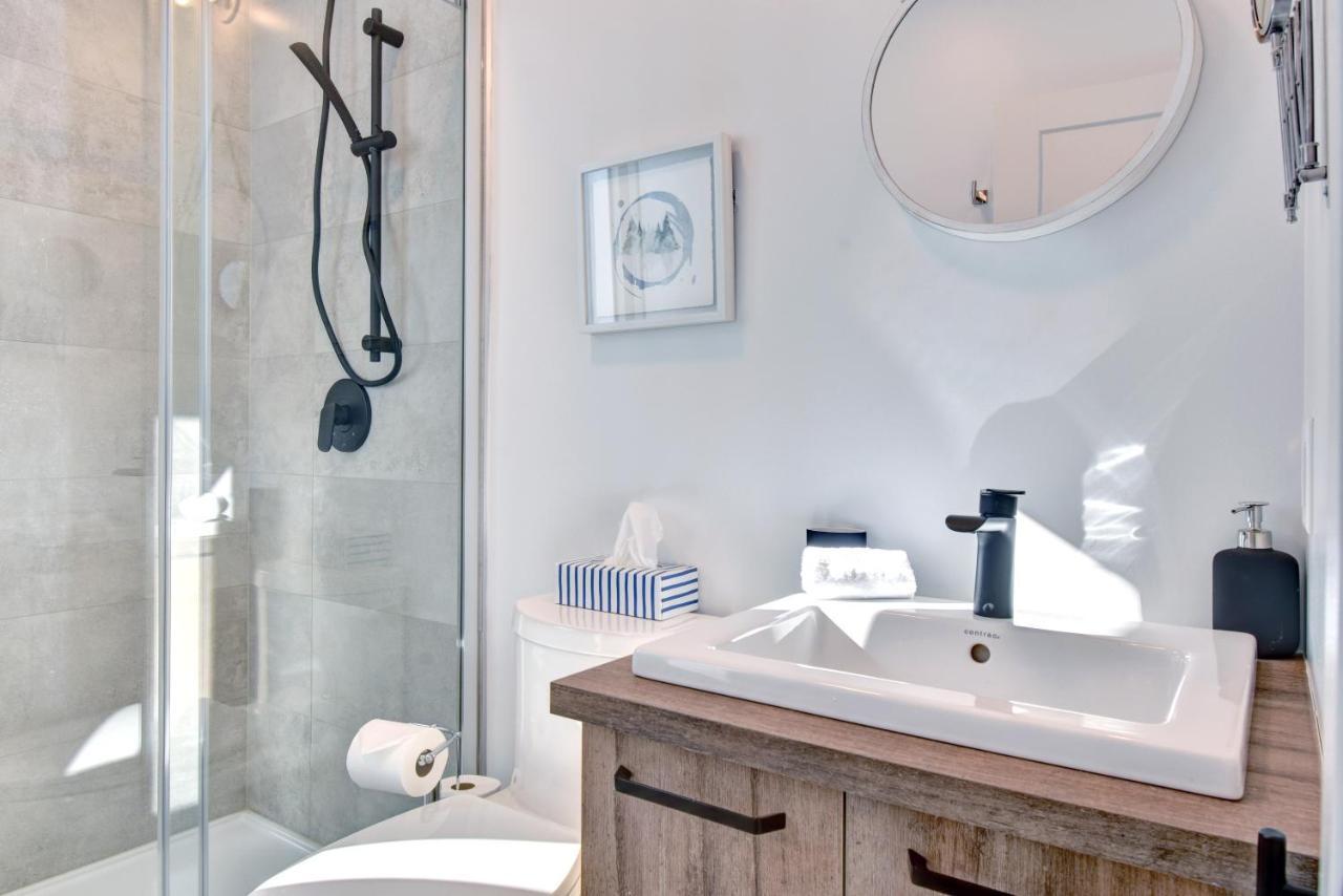 Chalet Serenity - Mont Tremblant Ski - Spa Sauna Wifi Tv Privet Chic Modern House Villa La Conception Ngoại thất bức ảnh