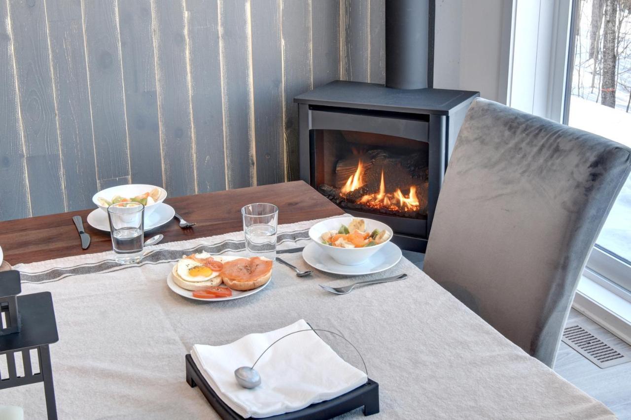 Chalet Serenity - Mont Tremblant Ski - Spa Sauna Wifi Tv Privet Chic Modern House Villa La Conception Ngoại thất bức ảnh