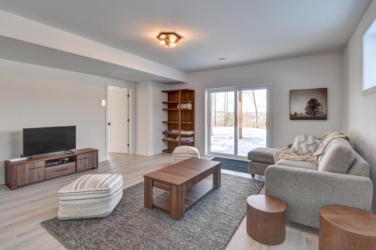 Chalet Serenity - Mont Tremblant Ski - Spa Sauna Wifi Tv Privet Chic Modern House Villa La Conception Ngoại thất bức ảnh