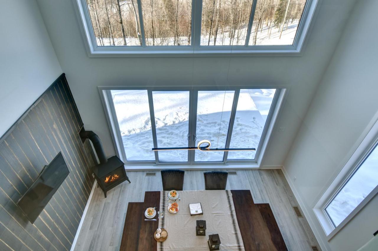Chalet Serenity - Mont Tremblant Ski - Spa Sauna Wifi Tv Privet Chic Modern House Villa La Conception Ngoại thất bức ảnh