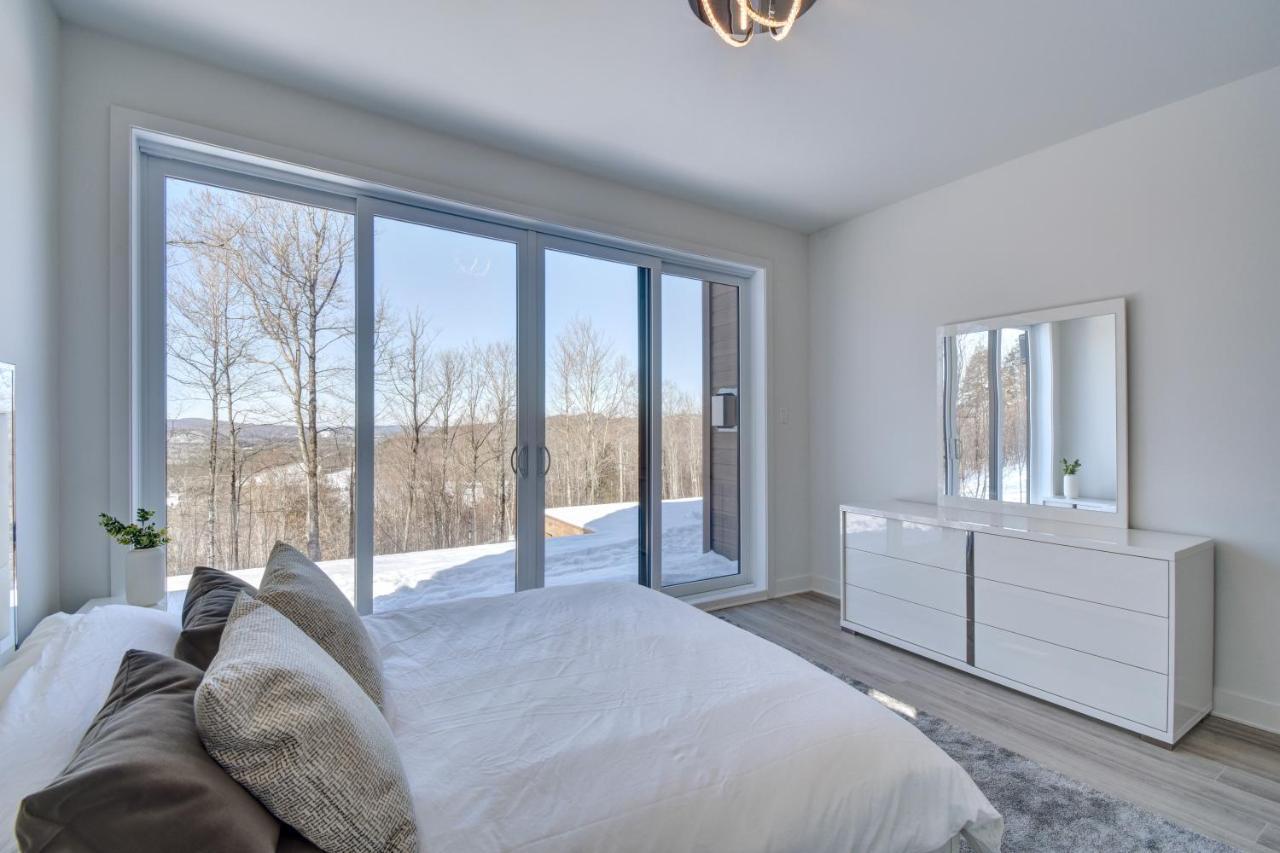 Chalet Serenity - Mont Tremblant Ski - Spa Sauna Wifi Tv Privet Chic Modern House Villa La Conception Ngoại thất bức ảnh